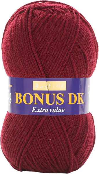Sirdar Hayfield Bonus DK Double Knitting, White (961), 100G
