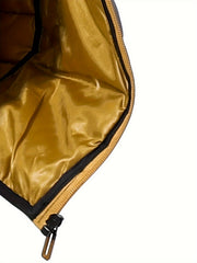 Men'S Lightweight Vest, Men'S Jacket, Autumn And Winter Vest, Stand-Up Collar Solid Color Casual Zipper Pocket Vest
