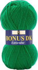 Sirdar Hayfield Bonus DK Double Knitting, White (961), 100G