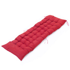Garden Bench Cushion Chair Cushion, Sun Lounger Cushion Pads 160*50*8cm Thick Garden Recliner Chair Replacement Anti-Slip Cushion Sunbed Cushion 2 3 Seater Seat Pad for Porch Swing Patio Lawn Various Colour Options