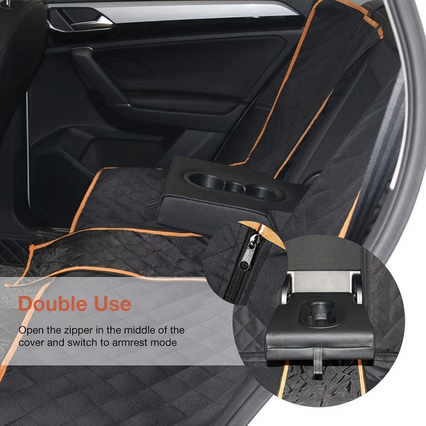Pet Car Seat Cover Dog Safety Protector Mat Rear Back Seat Hammock