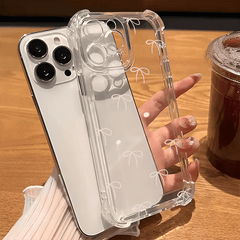 Phone Case - Stylish Bow Design Phone Cover for Iphone 17, 16, 15, 14, 13, 12, Including Plus And Pro Versions, As Well As for iphone 11 And 11 Pro Max. an Ideal Present for Any Occasion