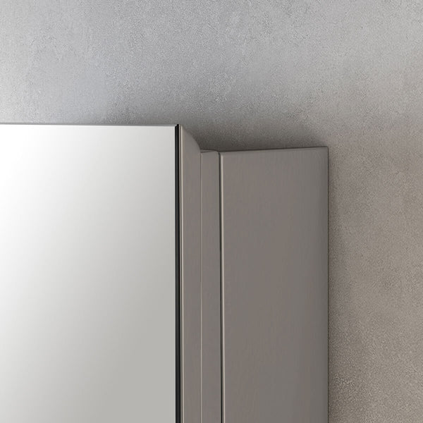 Ove Sophie Stainless Steel Bathroom Mirror Cabinet