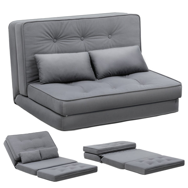 Folding Sofa Bed Adjustable Lazy Tatami Sofa Convertible Floor Couch 5 Levels Adjustable Backrest Lounge Chaise for Living Room Bedroom Guest Room