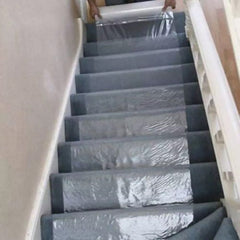 60cmX50/100m Carpet Floor Protection Floor Stairs Protection Film Protector Clear Cover Roll Self Adhesive Carpet