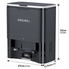 Lubluelu SD85 2.5L Automatic Suction Station Only For SL60D/SL61 Auto-Empty Dock Station Automatic Dust Collection Portable