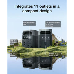 Ecoflow Delta 3 Portable Power Station, 1024Wh