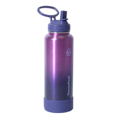 Thermoflask Stainless Steel 1.2L Water Bottle, 2 Pack in Green & Purple