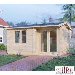 Shire Thetford 44Mm Log Cabin 15Ft X 10Ft (4.5 X 3M)