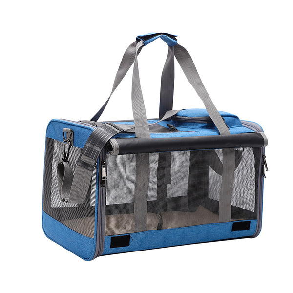 Large Pet Carrier Bag Portable Soft Fabric Fold Dog Cat Puppy Travel Bag in UK