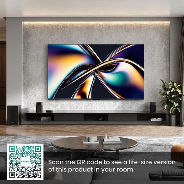 Hisense 65U8QTUK 65 Inch Mini LED HD Smart TV