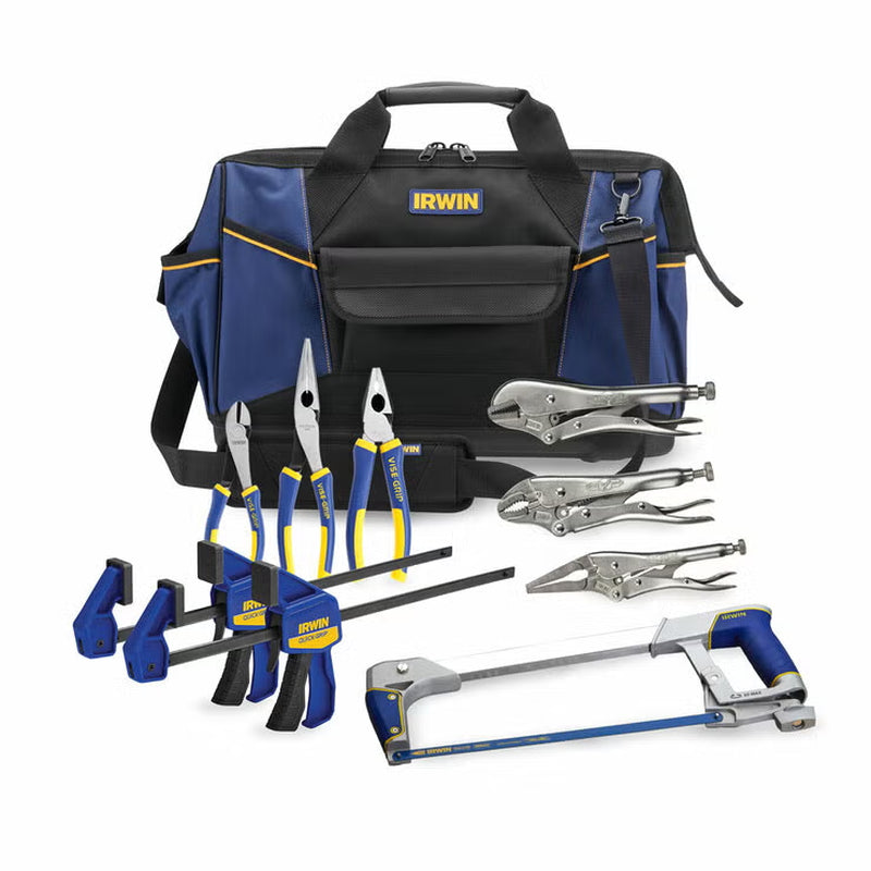 IRWIN 9 Piece Hand Tool Bundle + 19