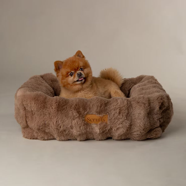 Scruffs Alpine Box Medium Pet Bed 60 X 50Cm in Taupe
