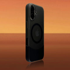 Phone Case - Elegant Split Hard Matte Design for Pro Models 17, 16, 15, 14, And 13, Featuring Ultra-Thin Magnetic Protection