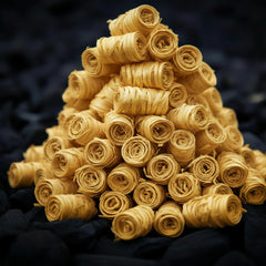 200 Pack Wood Wool Firelighters for Log Burners, BBQ & Camping Quick Light Natural Fire Starters, Clean Burning