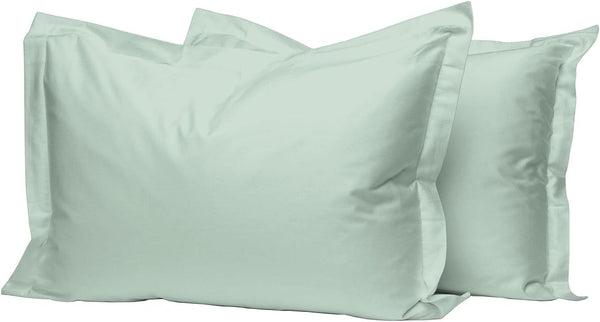 Pack of 2 Softtouch Ultra-Fine Pillowcases, 200Tc Pure 100% Polycotton Envelope Closure Pillow Covers, Available in a Variety of Colors, Fade-Resistant Fabric Bedding, Suitable for Various Style Settings, Machine Washable.