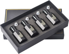Al Aneeq Luxury Mens Perfume Oil Gift Set, 4 X 12Ml Fine Fragrance for Men