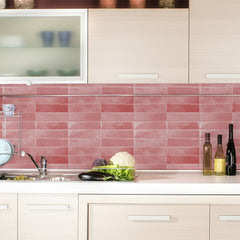 10 Sheets 1mm Thickness Tiles Self Adhesive Wall Tiles, Tile Stickers for Kitchen & Bathroom, Stick on Tiles, Peel and Stick splashback 29cm x 22.9cm