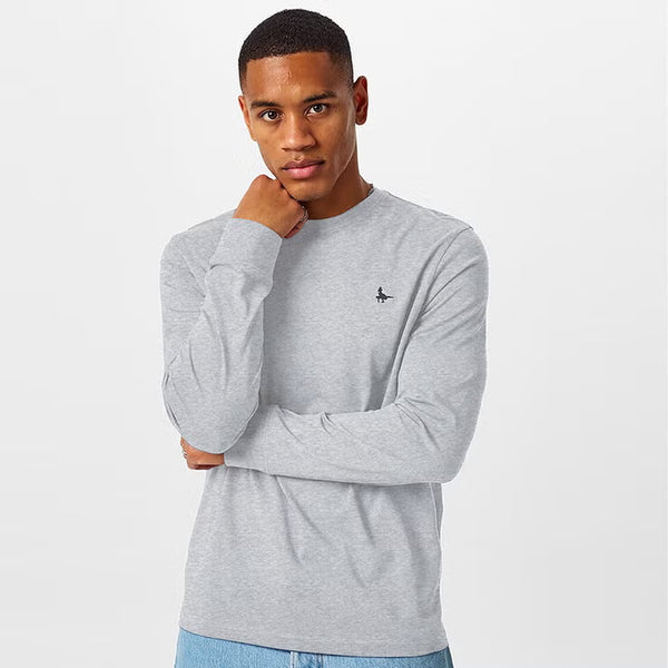 Jack Wills Men'S Sandleford Long Sleeve Tee in Black