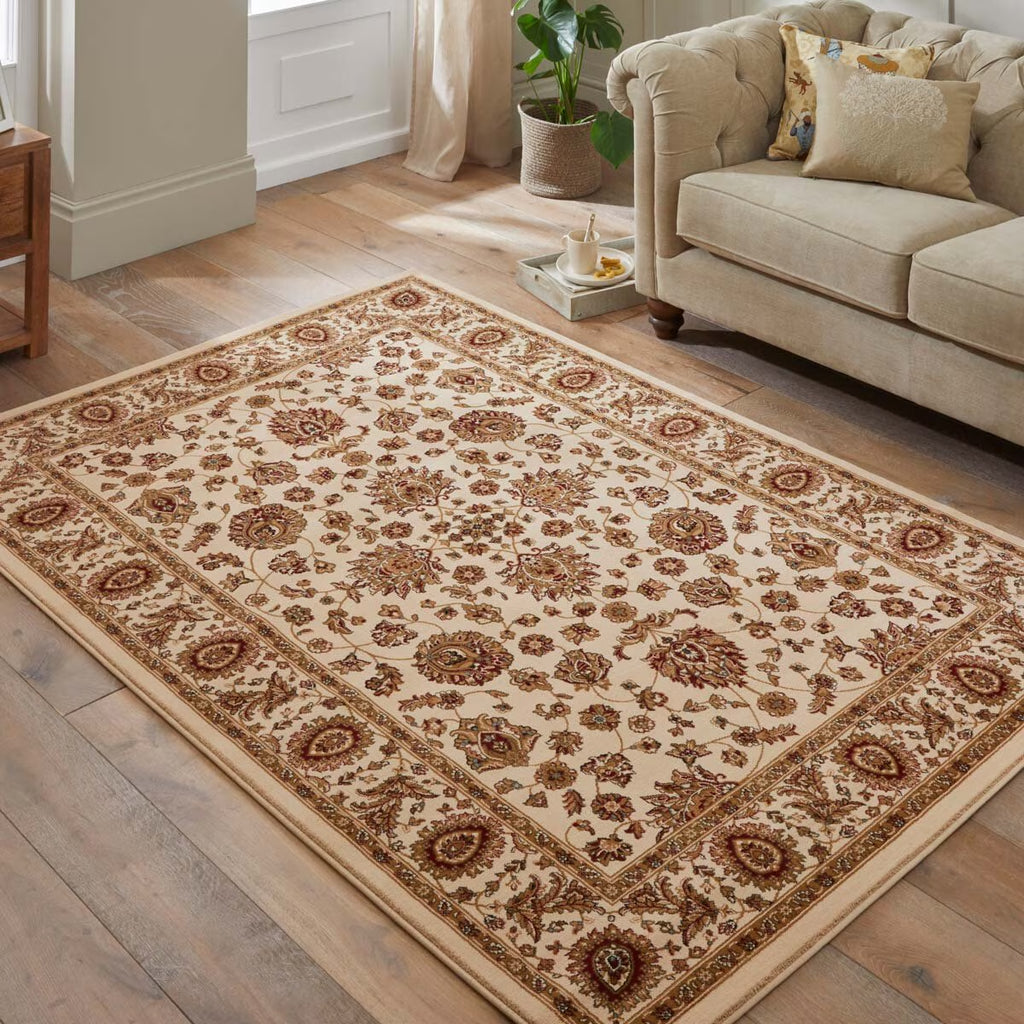 Concept Looms Grand Heritage GH102 Cream Rug, in 2 Sizes
