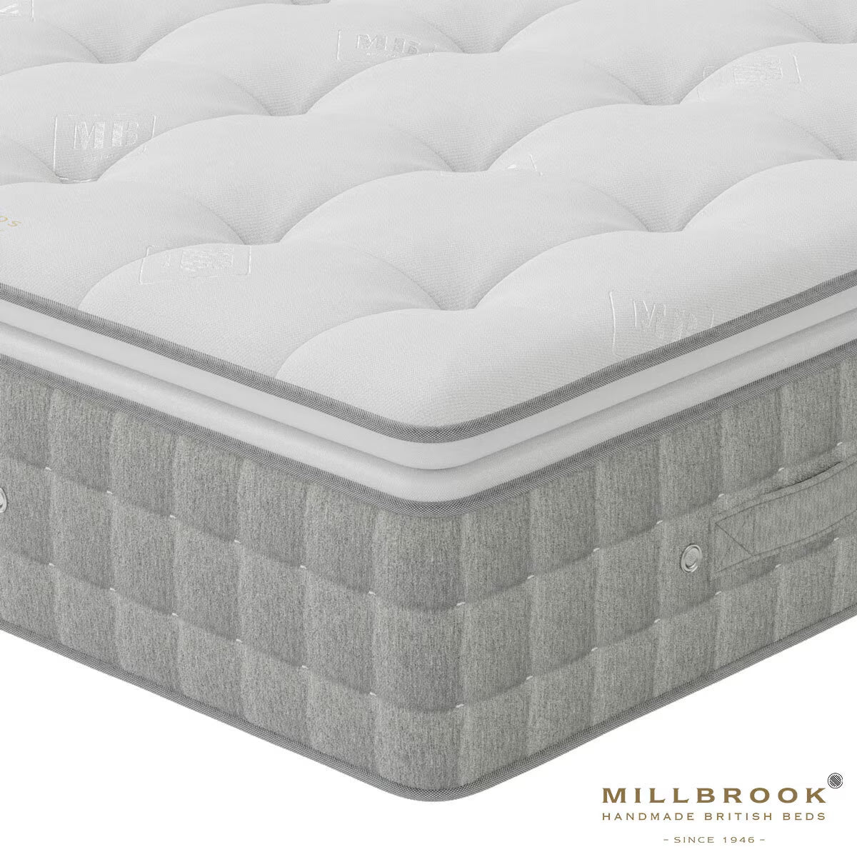 Millbrook Natural Luxury 5000 Pillowtop Mattress, 2 Firmness Ratings in 5 Sizes