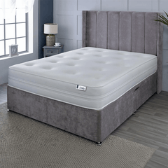 Hybrid Tufted Extra Deep Memory Foam with Open Coil Spring Mattress
