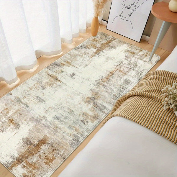1pc Hallway Runner Rug Non Slip Carpet Runners 80x300cm Modern Abstract Hall Runner Carpet Runner Washable Kitchen Rugs for Hallway Entryway Kitchen Bedroom