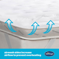 Silentnight Airmax 800 Mattress Topper, Super King
