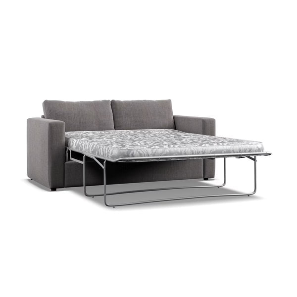 Oxford Grey Fabric Sofa Bed