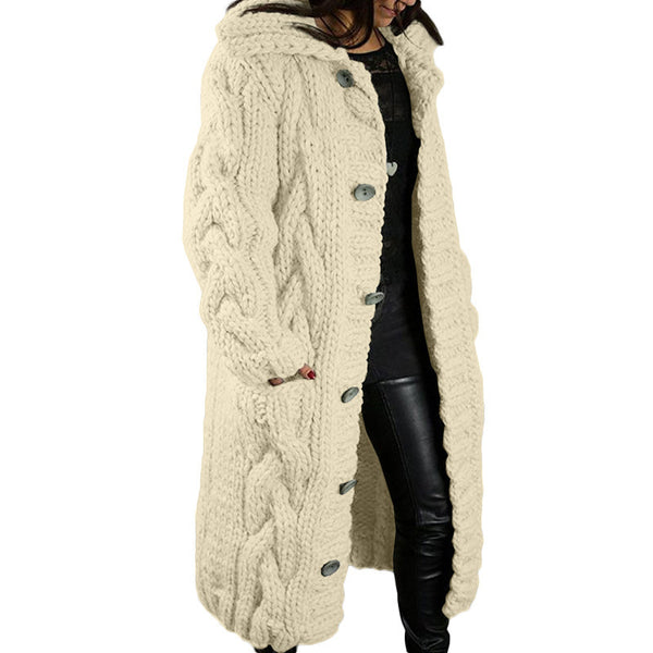 2025 New Fashionable Loose Cardigan for Women in Europe And America, Casual Long Sweater Jacket