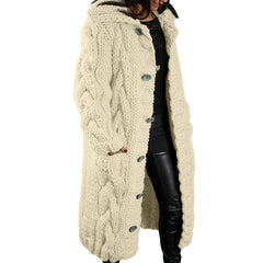 2025 New Fashionable Loose Cardigan for Women in Europe And America, Casual Long Sweater Jacket