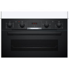 Bosch Series 4 NBS533BB0B Double Oven, a Rated in Black