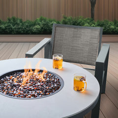 Agio Milo 5 Piece Sling Fire Chat Set + Cover