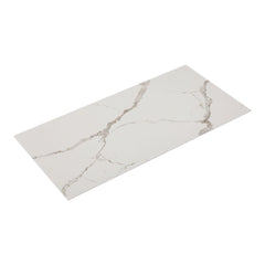 10/20/30/40 Pack Luxury Marble Effect Self-adhesive Floor Tiles 60x30cm, 2mm Thicken Vinyl Flooring Tiles Wall Stickers, Removable PVC Wall Decals, Suitable for Living Room, Bedroom, Kitchen Backsplashes, Bathroom, Office, Background Walls, Easy To Instal