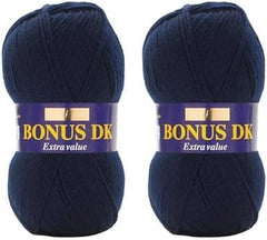 Sirdar Hayfield Bonus DK Double Knitting, White (961), 100G