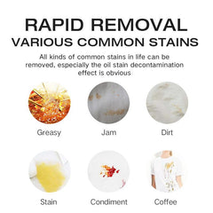 Stain Removal Wipes – 30 Individually Wrapped Cleaning Sheets, Portable Instant Stain Cleaner for Fabric & Surfaces