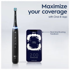 Oral-B Io Series 5 Electric Toothbrush in Matt Black & Quite White