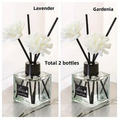 2 bottles of different scent aromatherapy set, rattan evaporation scent is strong, a variety of optional