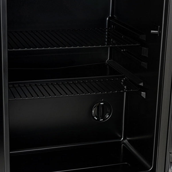 Subcold Cave60 LED Solid Door Beer Fridge for Wine & Drinks | Mini Chiller with Can Dispenser | 54 Cans (Black)