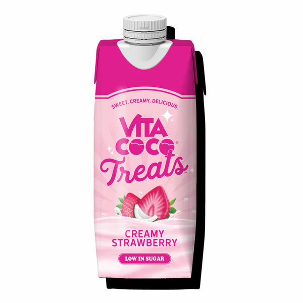 Vita Coco Treats Creamy Strawberry Coconut Water, 12 X 330Ml