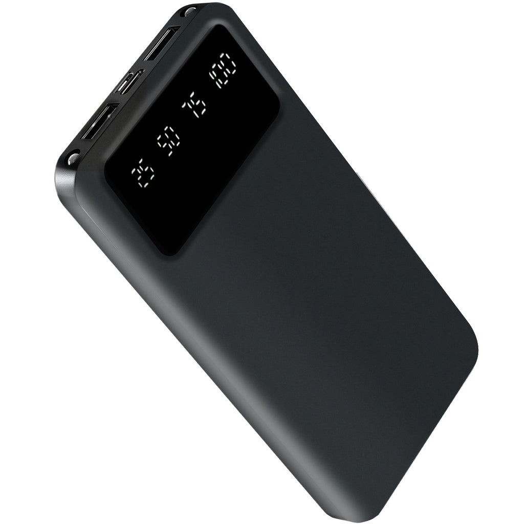 10000/20000mAh Large Capacity Portable Power Bank | Suitable for Charging Android Electronics/Mobile Phone Devices, Equipped with LED Display, Dual Output Ports, Multiple Colors to Choose From, USB Type-A Connector, Lithium Polymer Battery