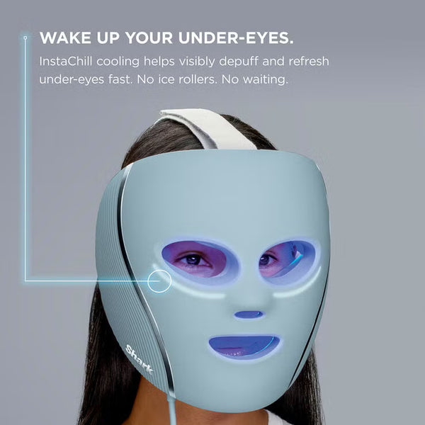 Shark FW312UKPL Cryoglow Under-Eye Cooling & LED Anti-Ageing & Blemish Repair Mask in Lilac Chill