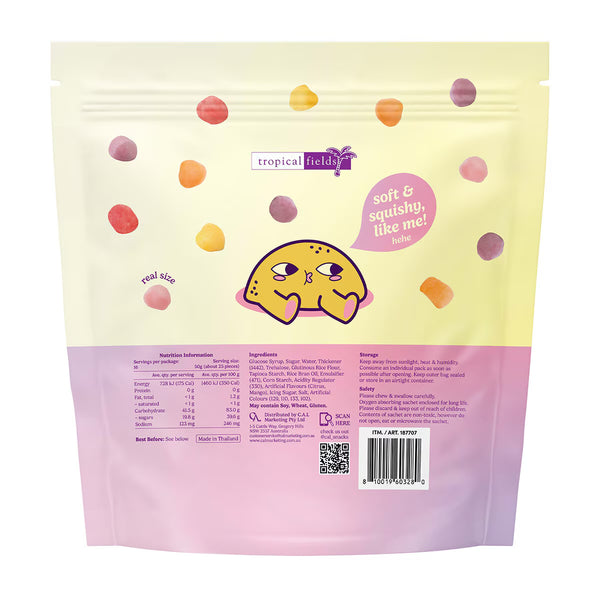 Tropical Fields Mini Mochi Gummies 800G, 16 X 50G