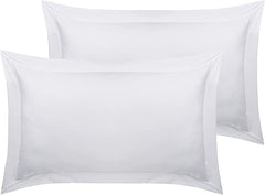 Pack of 2 Softtouch Ultra-Fine Pillowcases, 200Tc Pure 100% Polycotton Envelope Closure Pillow Covers, Available in a Variety of Colors, Fade-Resistant Fabric Bedding, Suitable for Various Style Settings, Machine Washable.
