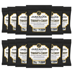 Jakemans Throat & Chest Lozenges, 12 X 73G