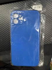 2 of a Set,Phone Case, Midnight Blue for Iphone 11, The Color of The Shock-Absorbing Silicone Sleeve