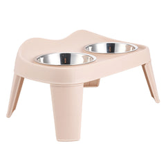 Dog Bowls with Stand, Adjustable Raised Dog Bowl for Large Dogs, Dog Feeding Station with 2 Stainless Steel Dog Bowls, Non-Slip elevated dog bowls