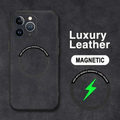 Phone Case - High-End Leather Phone Cases That Are Shock-Resistant And Compatible with Magsafe, Designed for Various for iphone Models Including The 17 Pro Max, 17, Air, 16 Pro, 16, 15 Plus, 15 Pro, 14 Plus, 14 Pro Max, And The 11, 12, 13