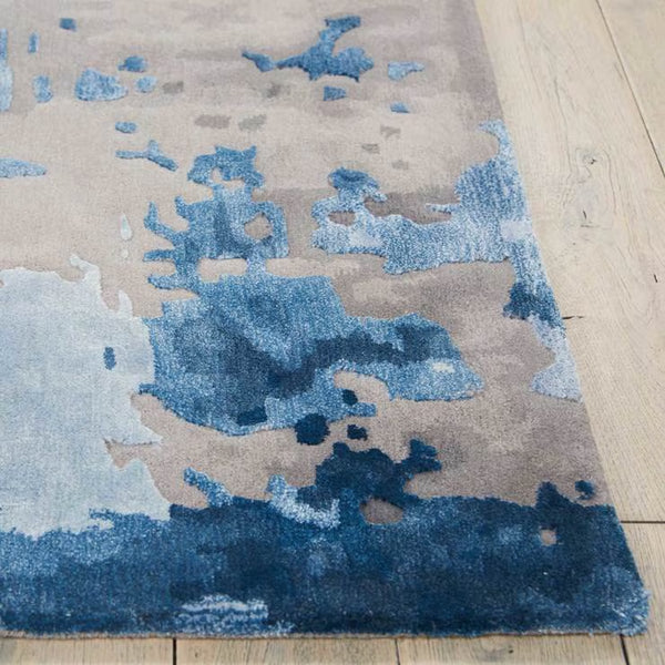 Prismatic Charisma Blue Rug in 4 Sizes