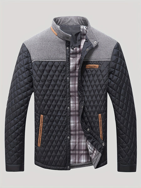 Men's Lightweight Warm Jacket, US Sizes